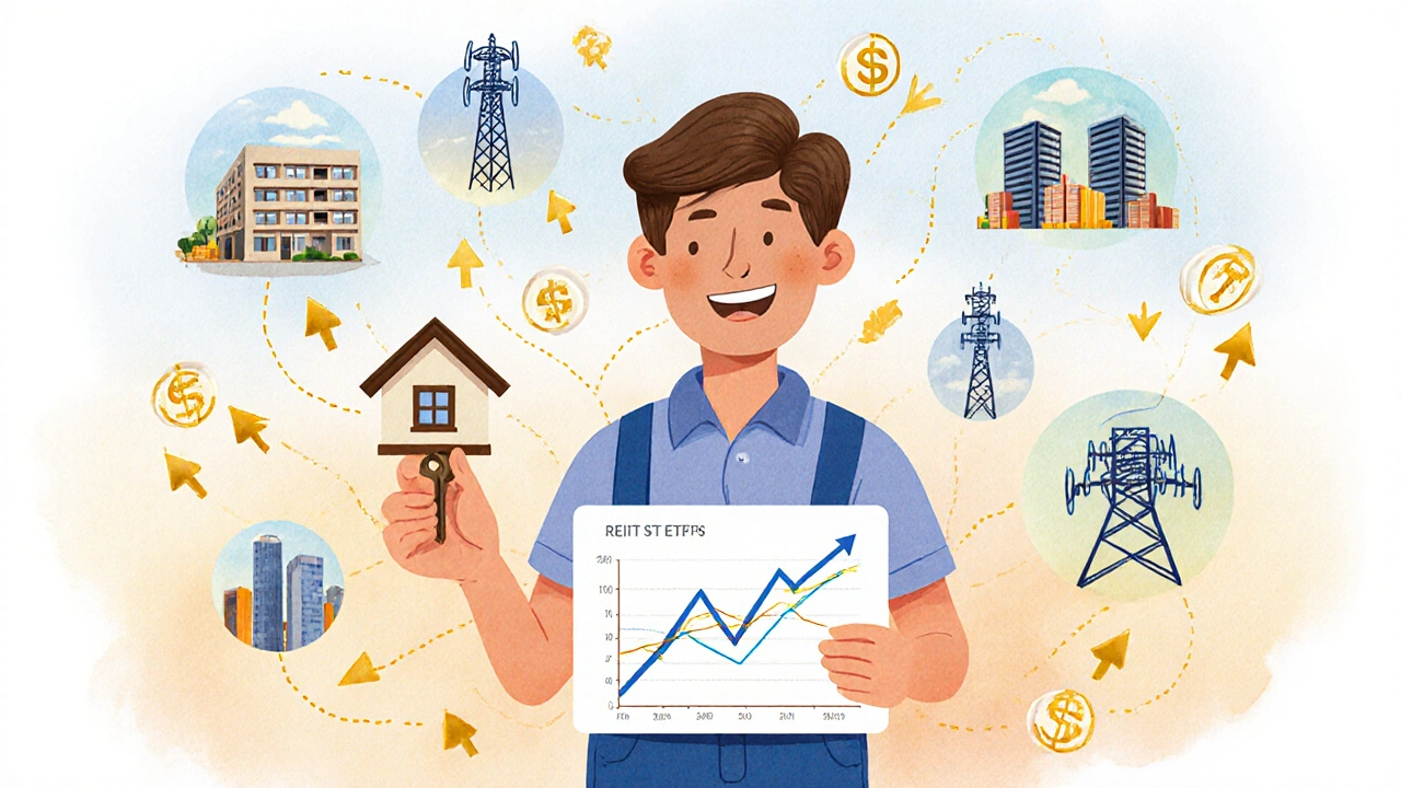 REIT Funds and ETFs: How to Get Diversified Real Estate Exposure Without Buying Property
