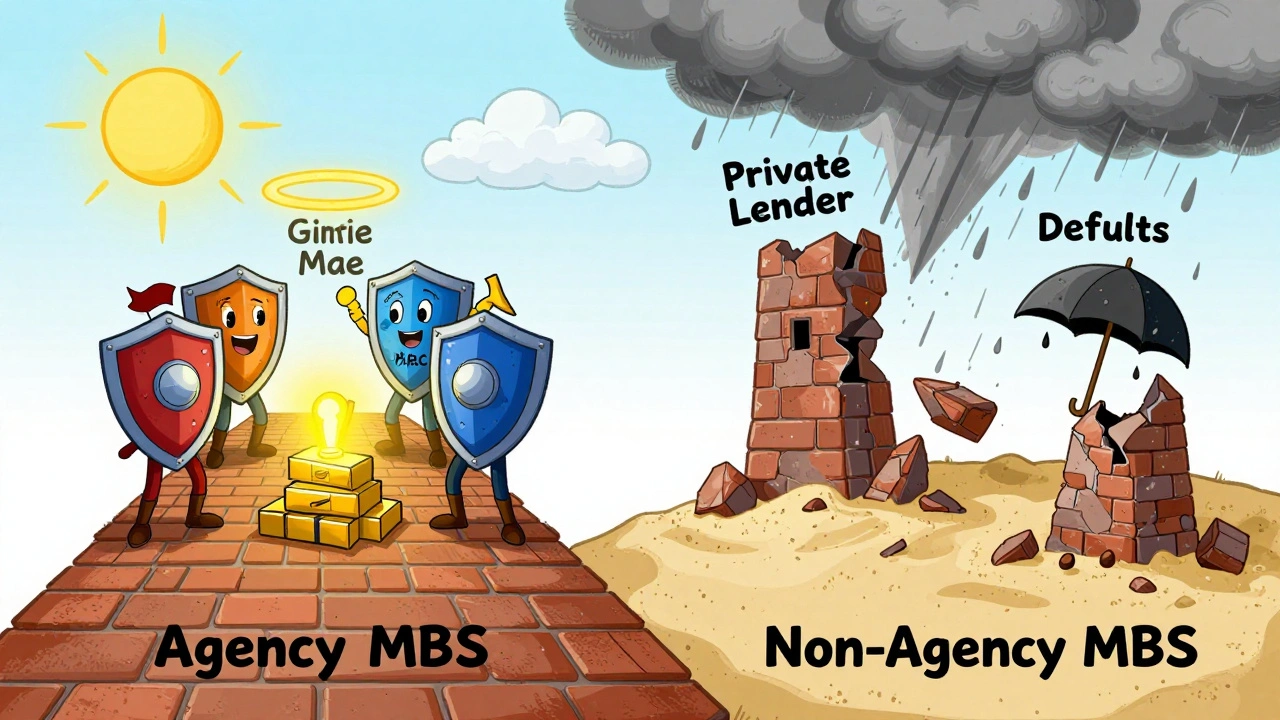 Agency MBS vs Non-Agency MBS: Understanding Credit Backing Differences
